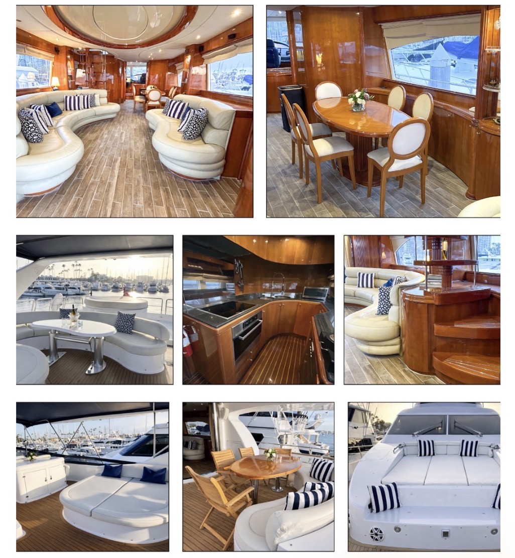 85' Azimut Motor Yacht interior and exterior